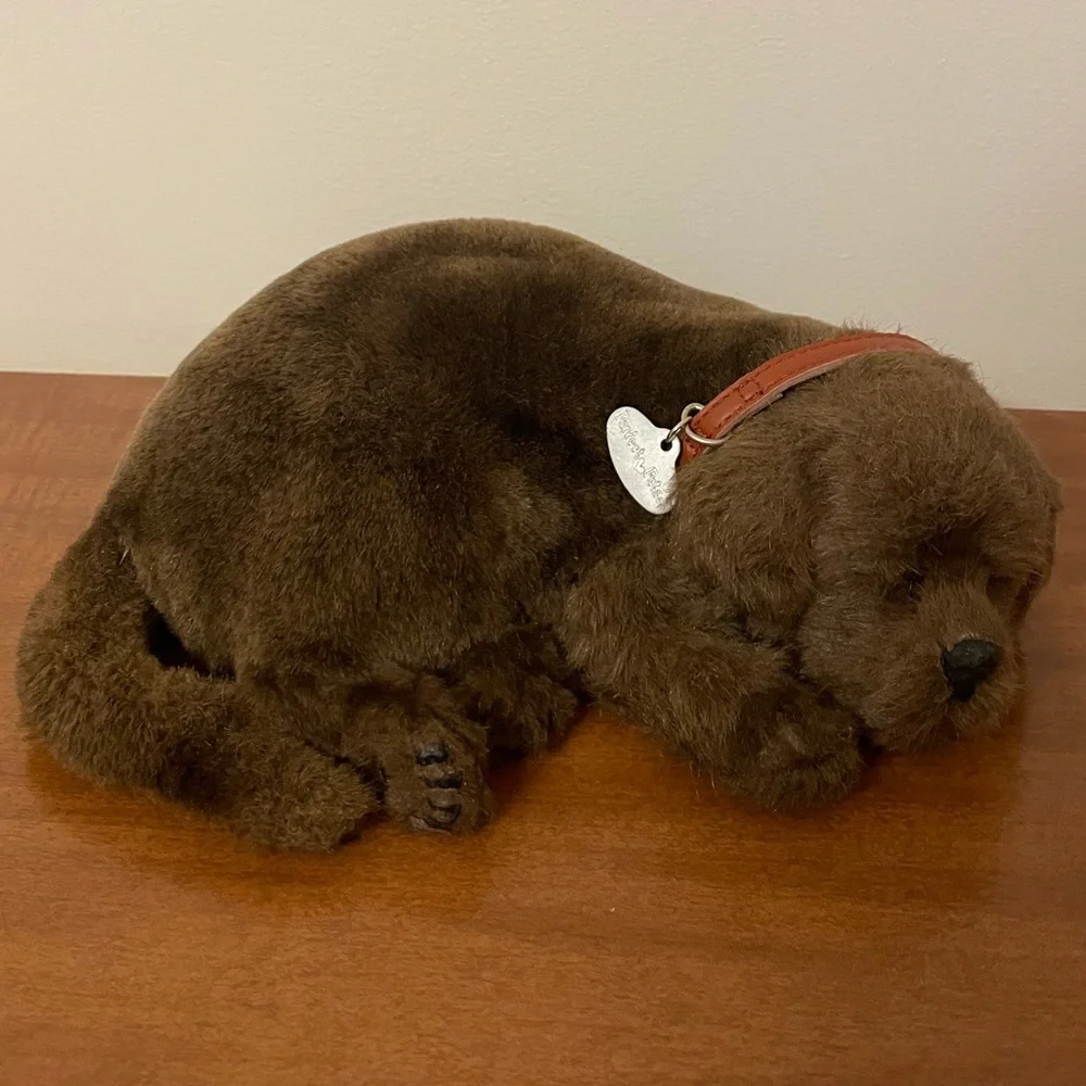 Purrfect Petz Vintage Toys Plush Dog Lab Labrador Retriever Pet Carrier Bundle